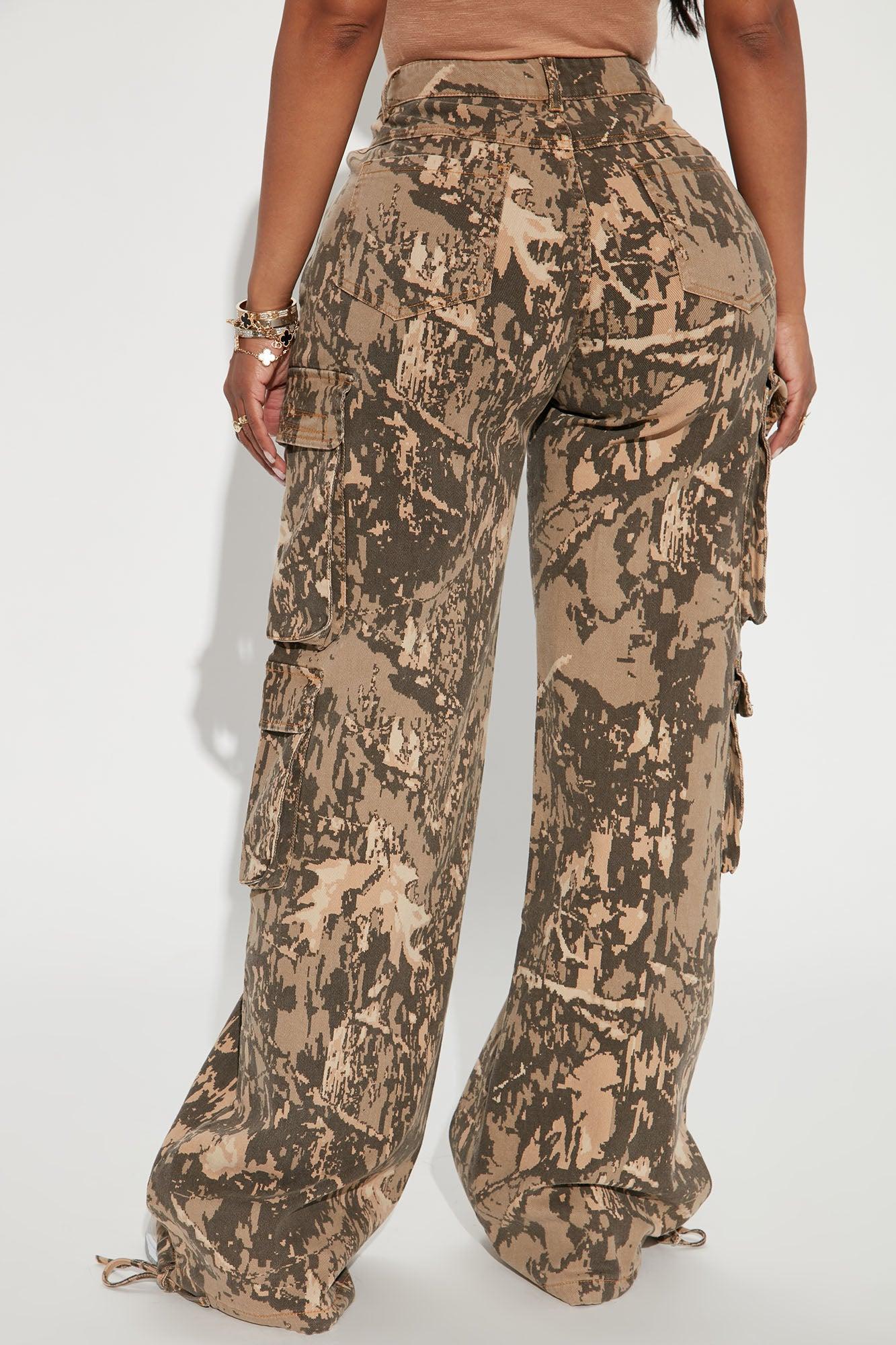Topanga Camo Cargo Pant - Green/combo Product Image