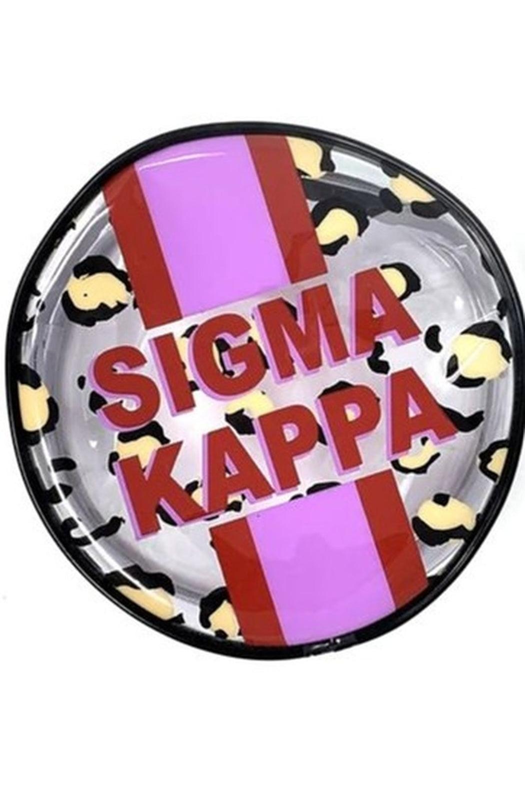 Sorority Cheetah Stripe Cosmetic Bag Product Image