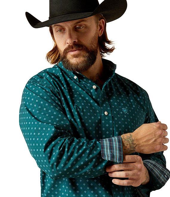 Ariat Classic Fit Gunnar Long Sleeve Woven Shirt Product Image