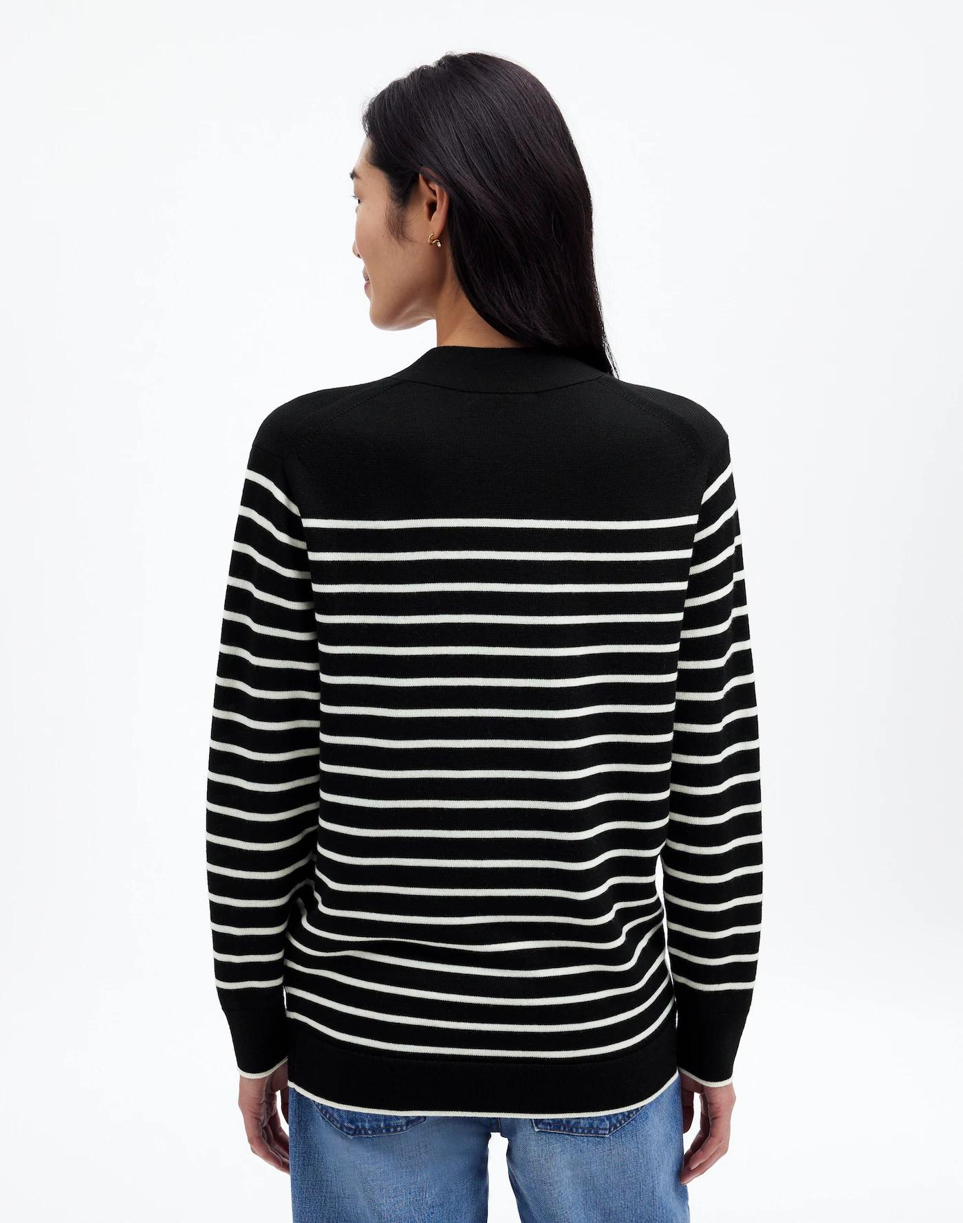 Merino Wool Boyfriend Cardigan Product Image