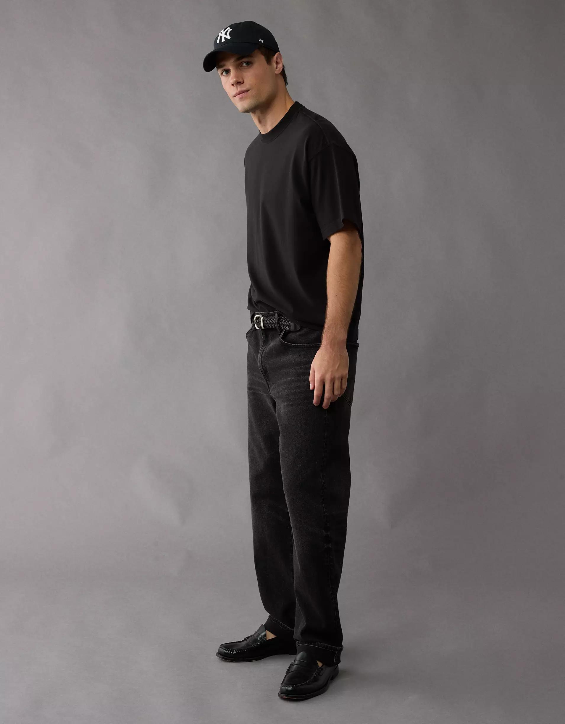 AE Boxy Sueded Jersey T-Shirt Product Image