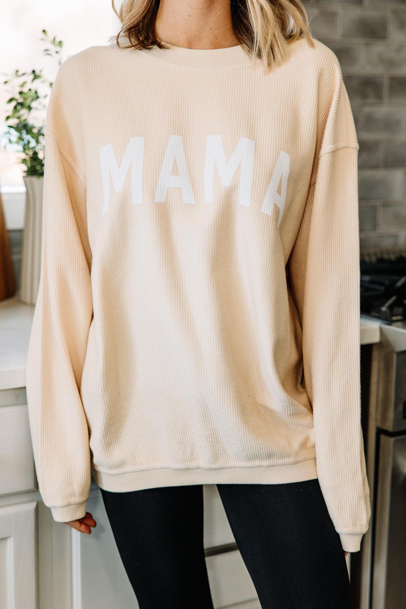 Mama Natural Corded Graphic Sweatshirt Female Product Image