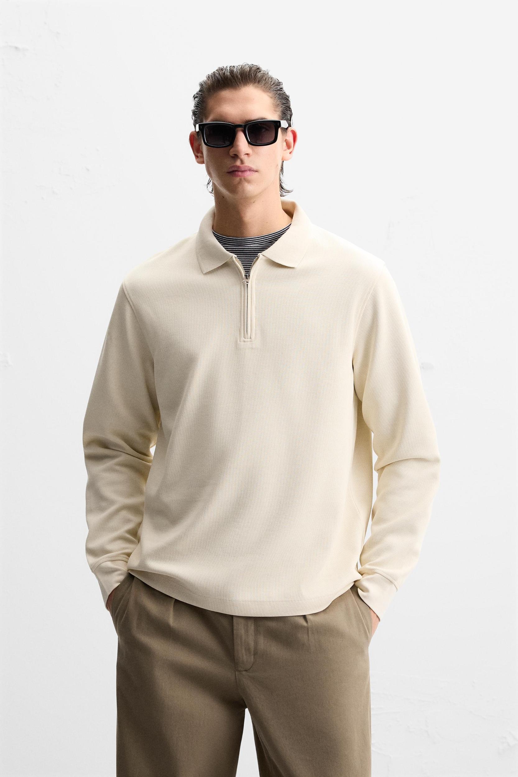 QUARTER ZIP POLO Product Image
