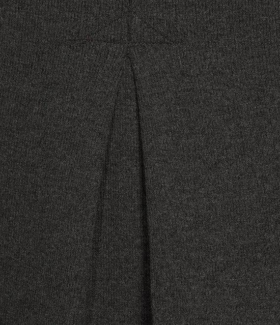 Westbound Notch Neck Long Sleeve Ribbed Top Product Image