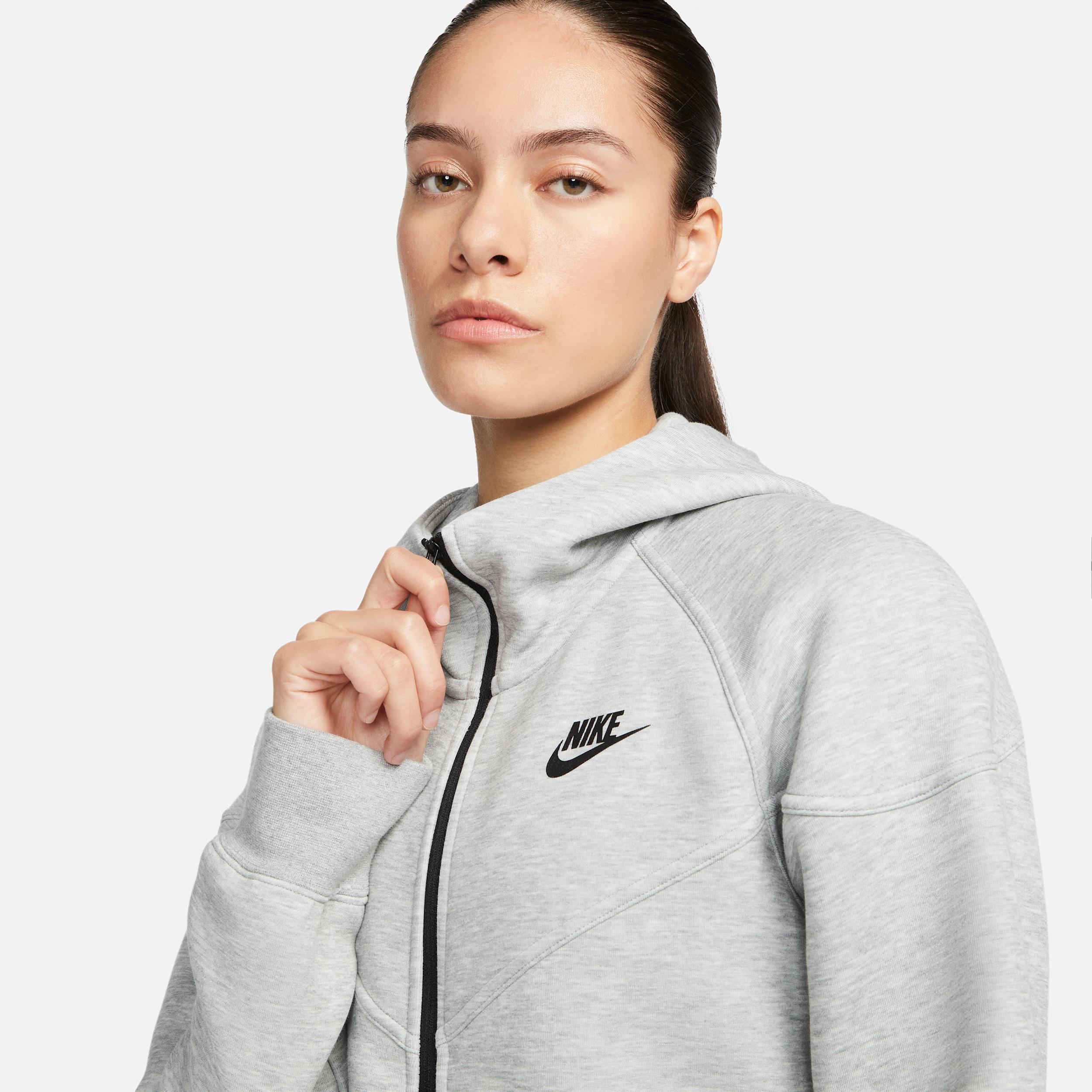 Womens Nike Sportswear Tech Fleece Windrunner Full-Zip Hoodie | FB8338-063 Product Image