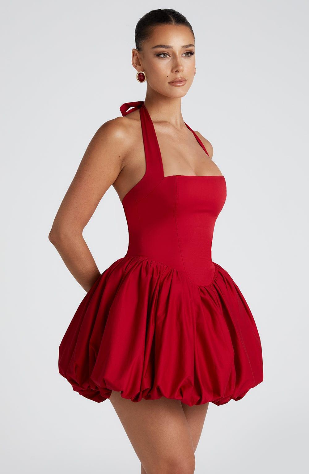 Maricia Mini Dress - Red Product Image