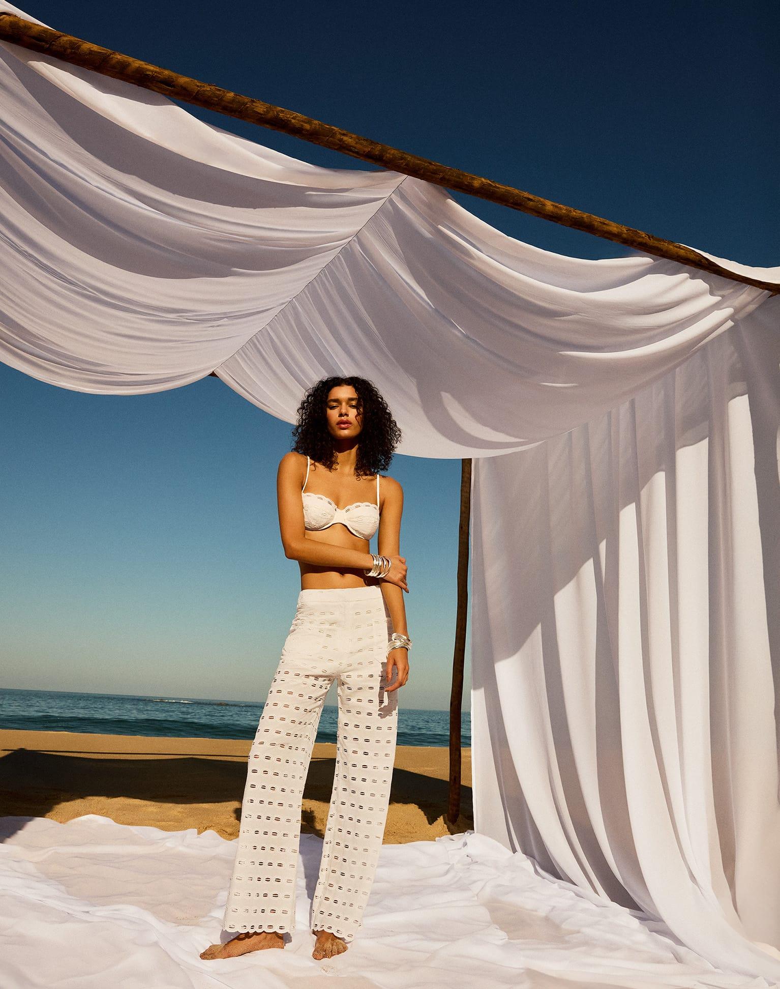 Firenze Basic Bottom - White Product Image