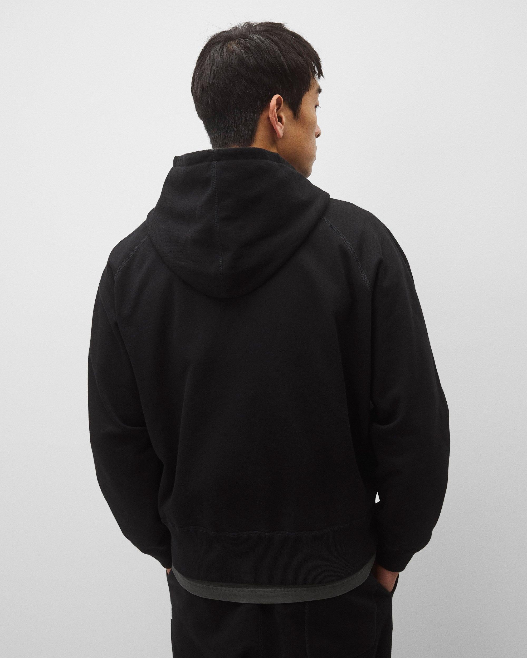 Midweight Terry Relaxed Zip Hoodie Male Product Image