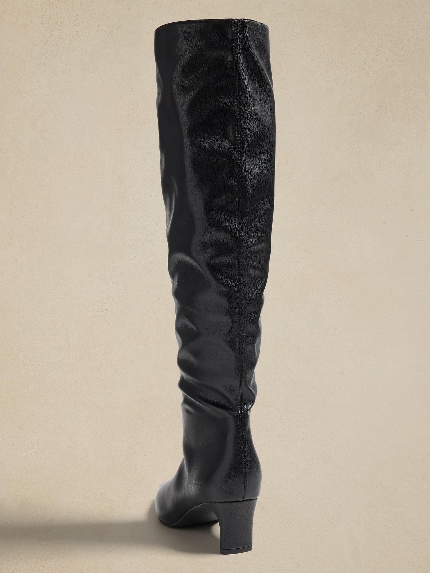 Vegan Tall Slouch Boot Product Image