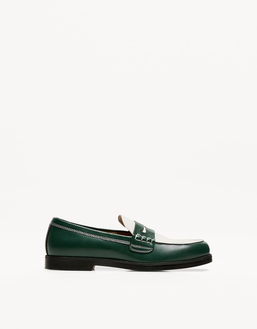 Contrast loafers Product Image