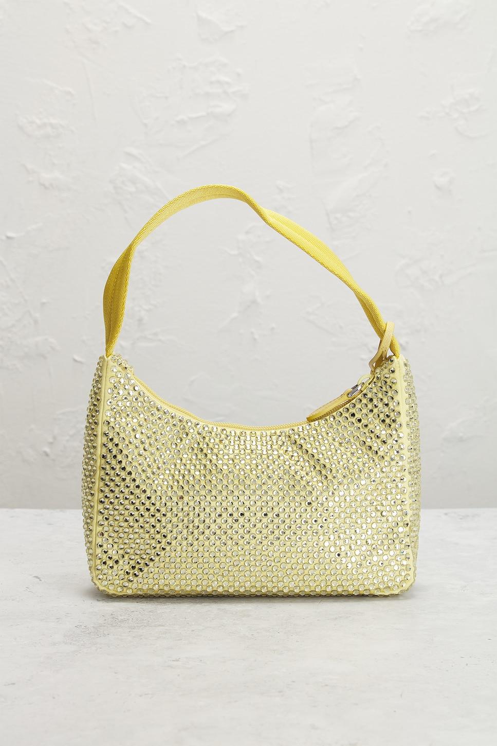 Prada Crystal Embellished Re-Edition 2000 Shoulder Bag FWRD Renew Product Image