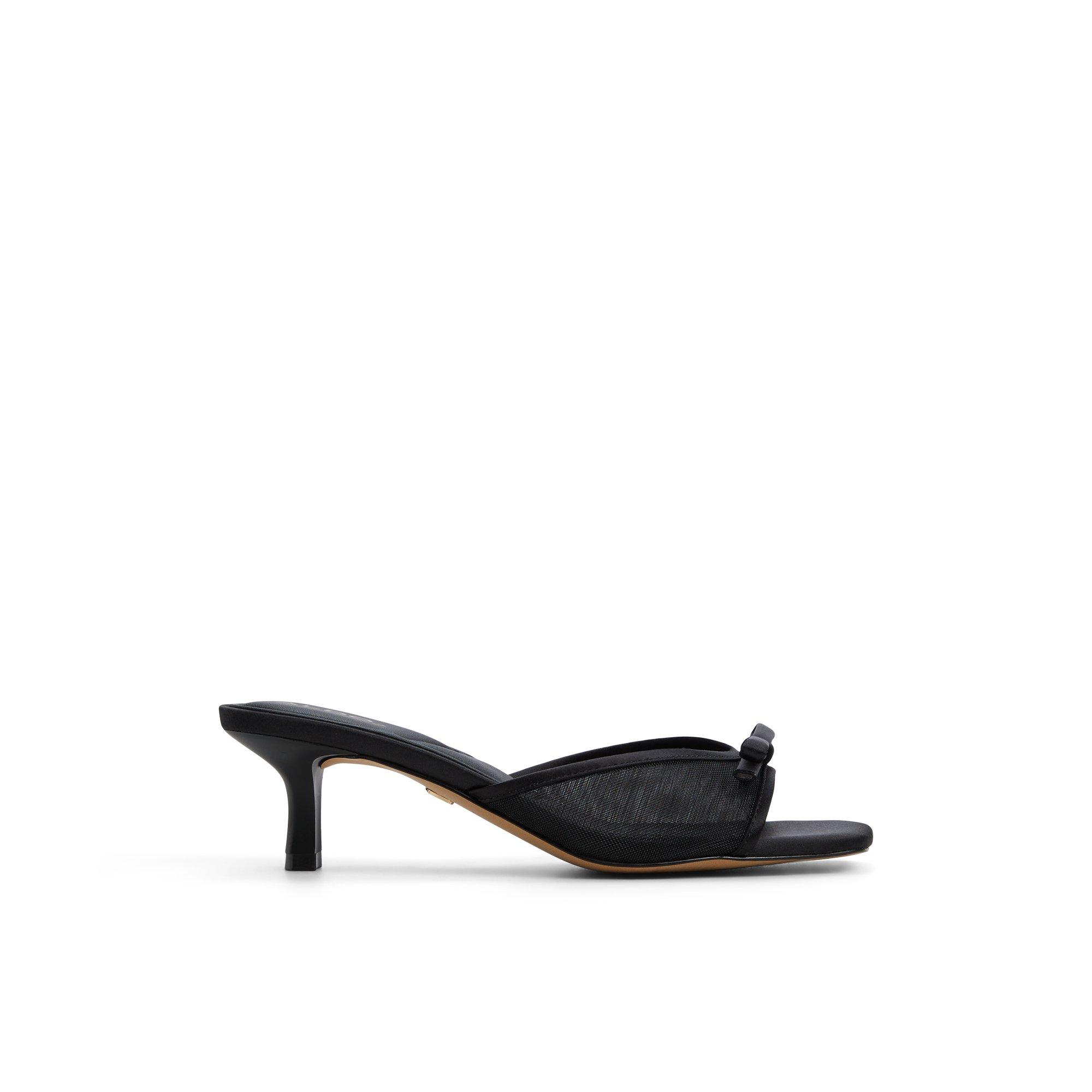 Begoniaa Black Women's Heeled mules | ALDO US Product Image