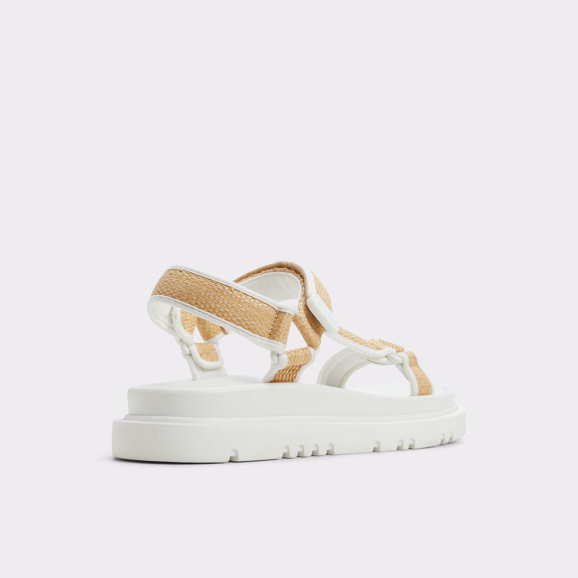 ALDO Oceana - Women's Footbed Sandal Sandals - Beige, Size 9 Product Image