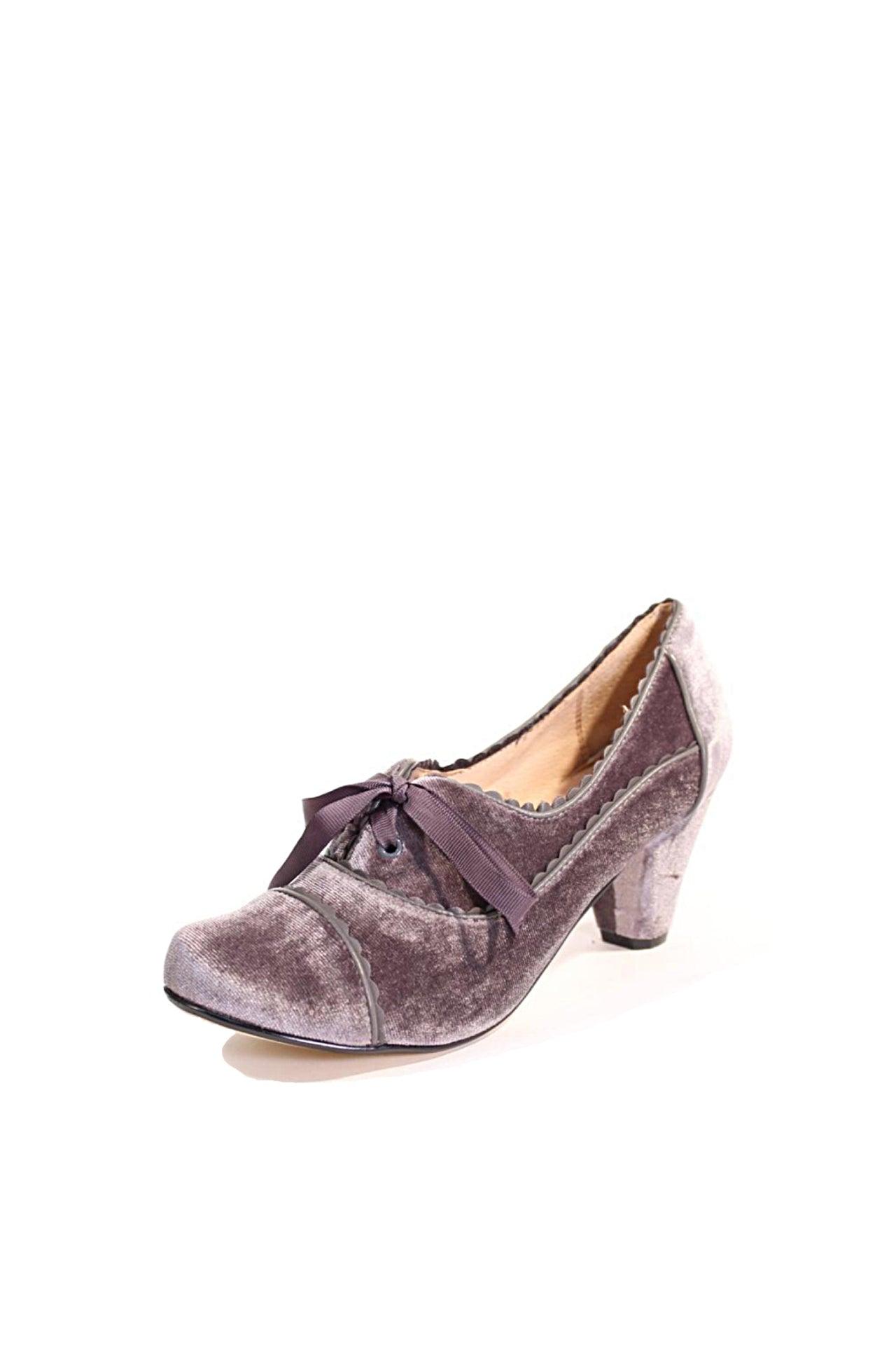 Madison Velvet Retro Heels Product Image