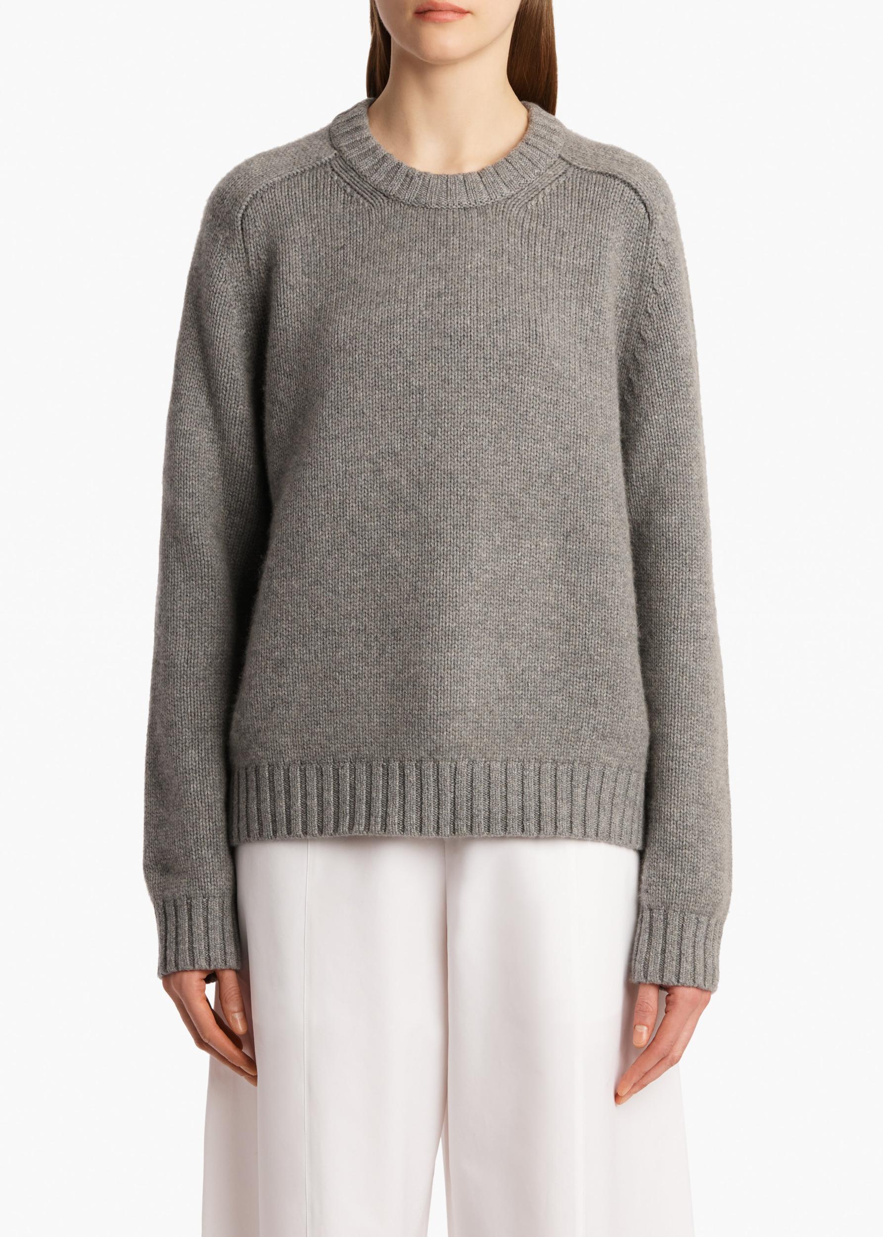 Mae Sweater in Warm Grey Product Image