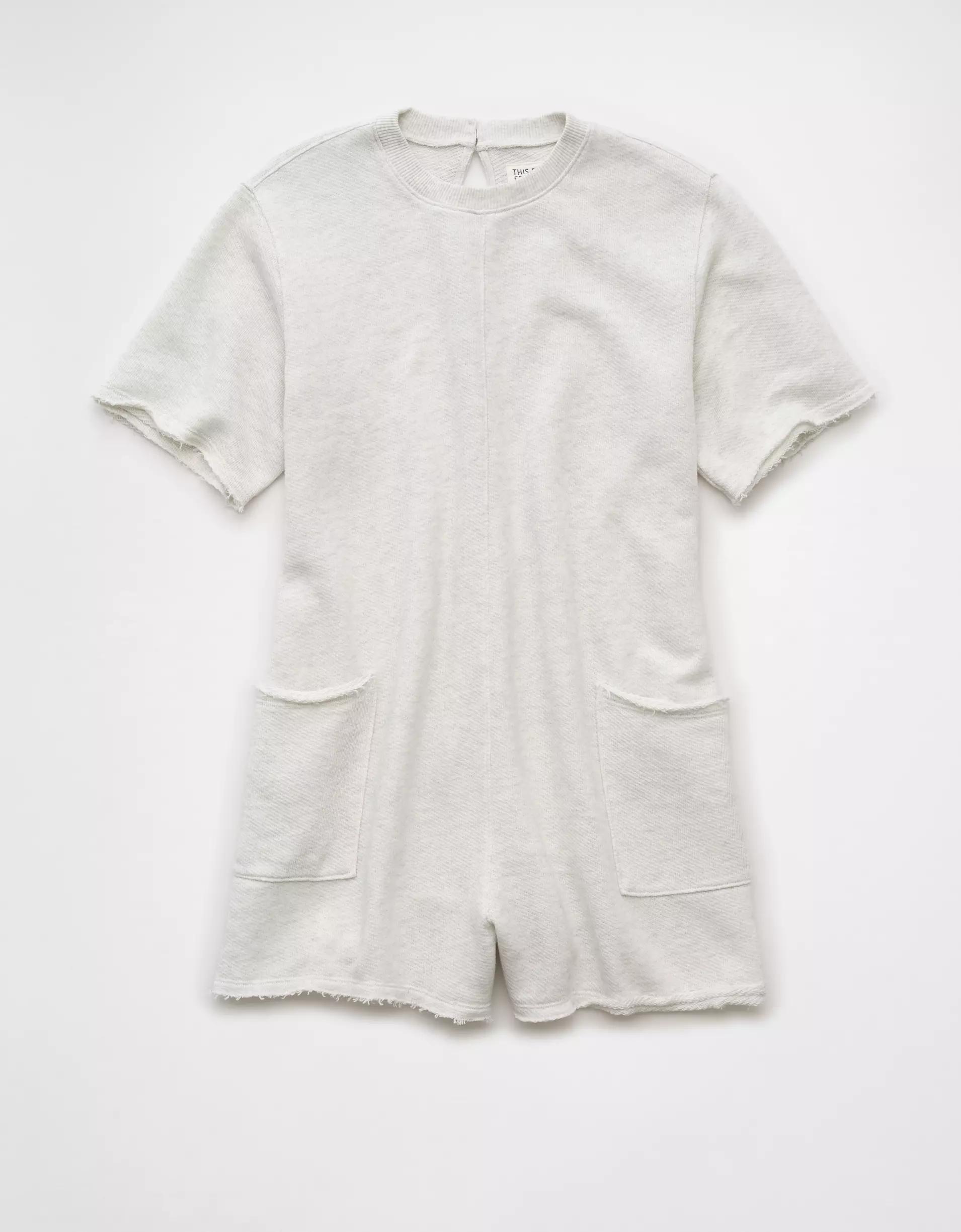 AE Saltwash Relaxed T-Shirt Romper Product Image