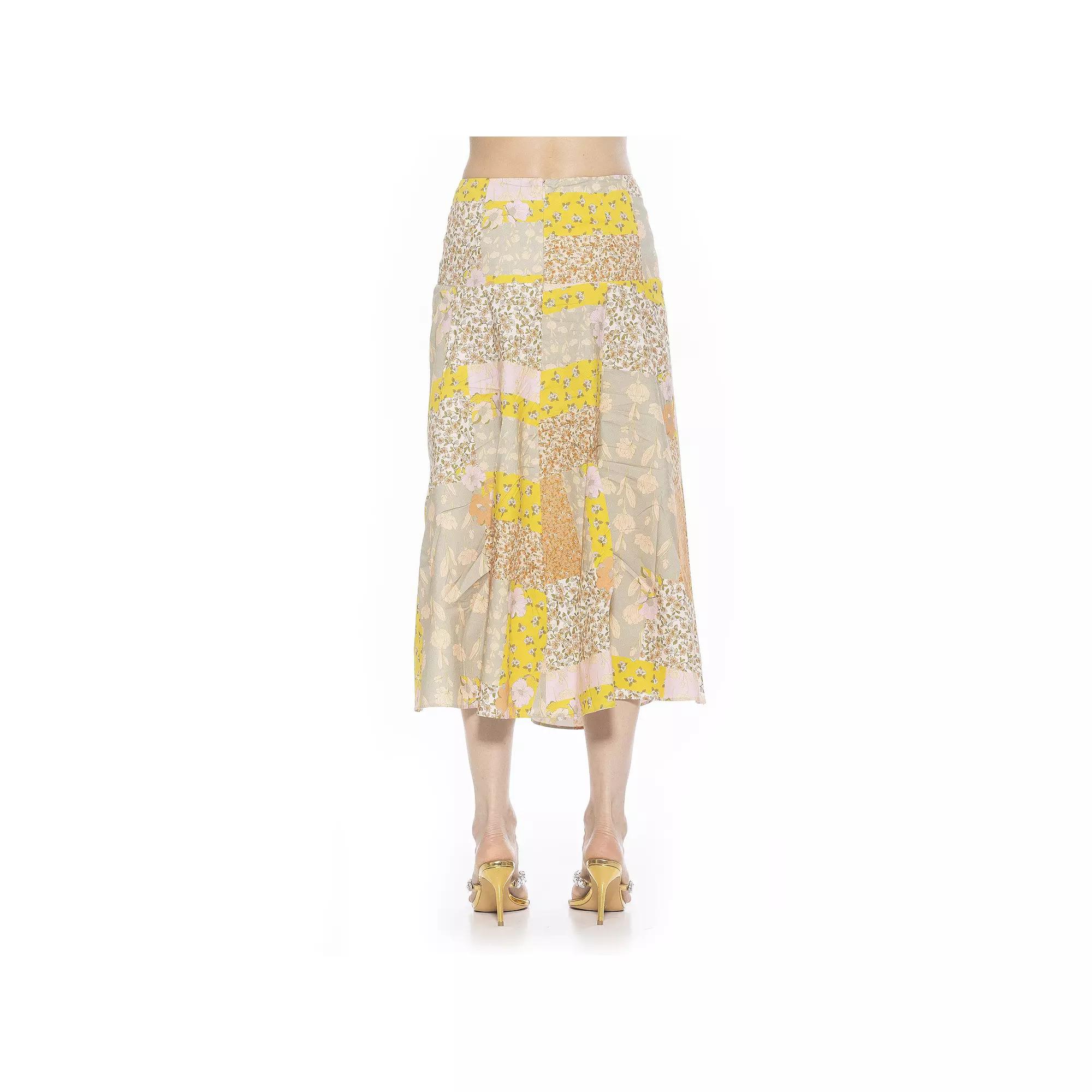 Women's ALEXIA ADMOR Hadley Pull-On Midi Skirt,  Product Image