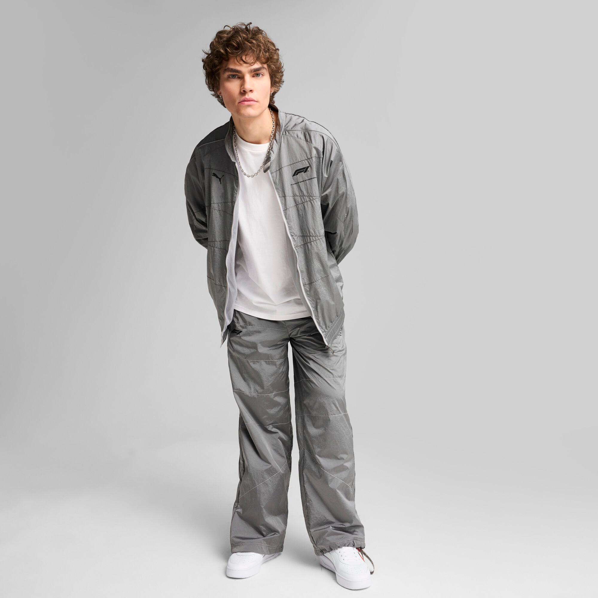 PUMA Formula 1Â® T7 Oversized Men's Track Pants in Grey Product Image