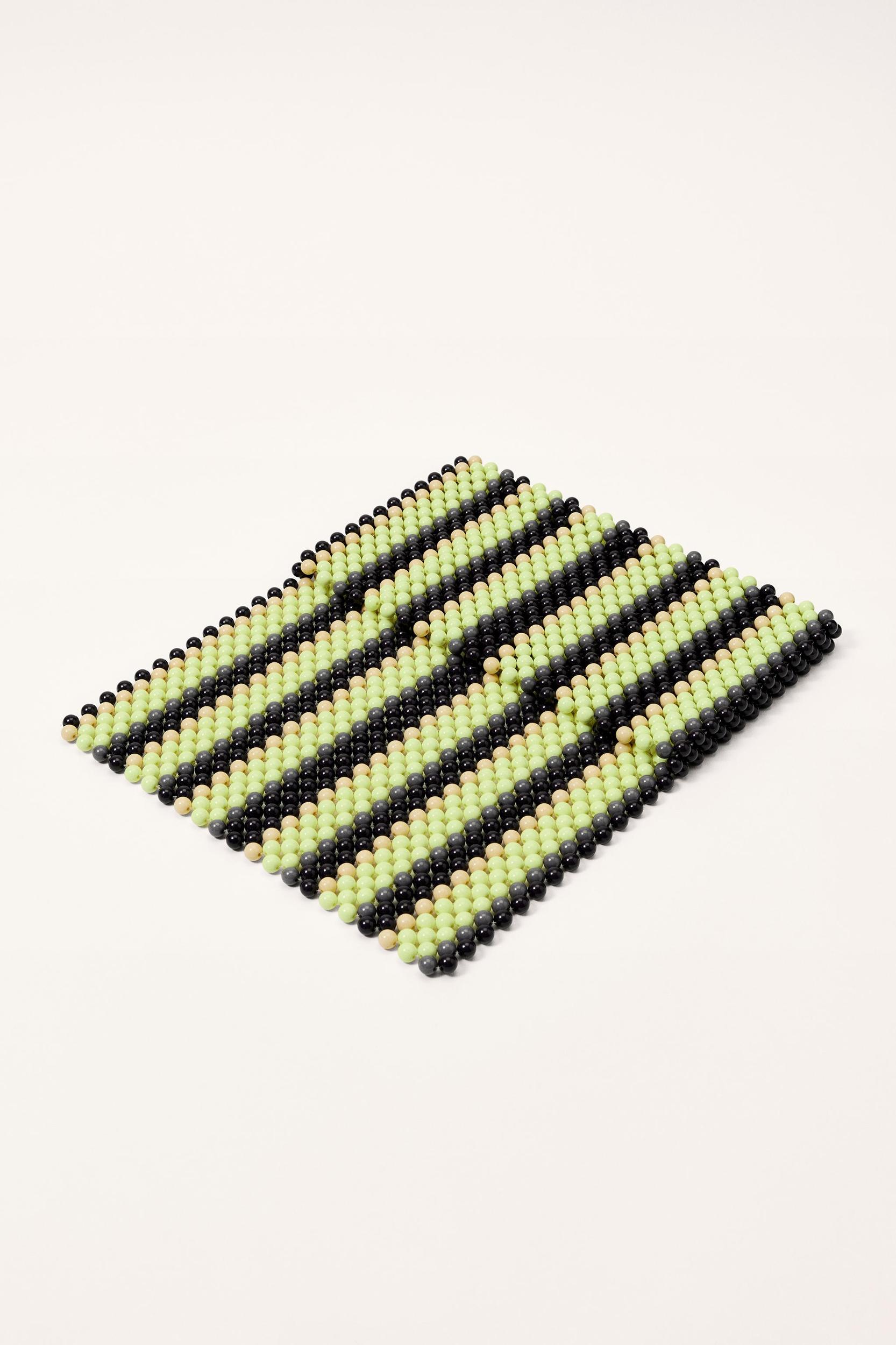 LIMITED EDITION STRIPED WIDE FIT PANTS Product Image