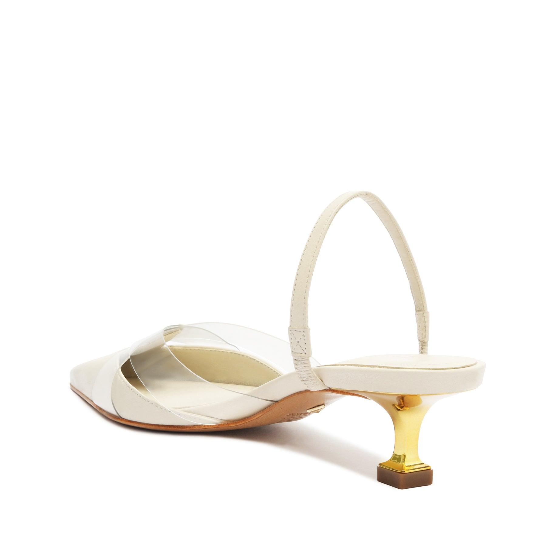 Tori Kitten Vinyl & Leather Pump Female Product Image