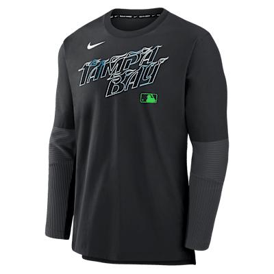 Tampa Bay Rays Authentic Collection City Connect Player Nike Men's Dri-FIT MLB Pullover Jacket Product Image