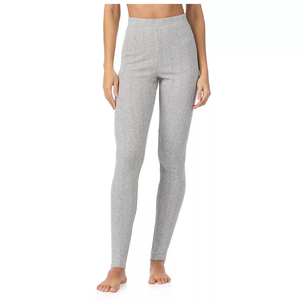 Women's Cuddl Duds® Cotton Pointelle Legging,  Product Image