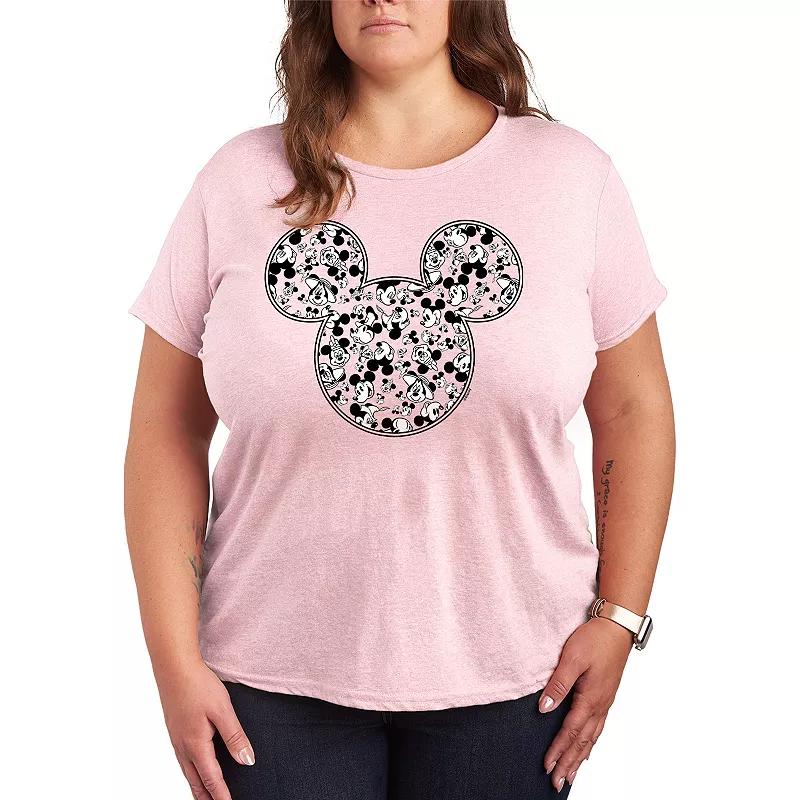 Disney's Mickey Mouse Plus Meta Graphic Tee, Women's,  Product Image