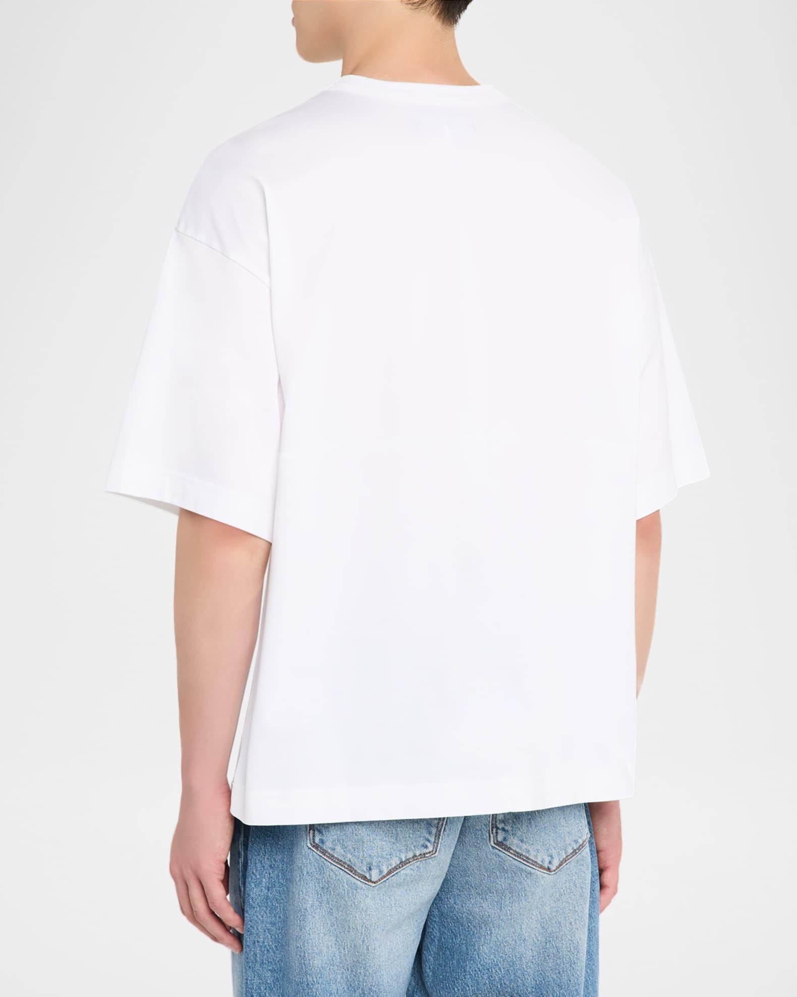 Men's Mercerized Jersey Crewneck T-Shirt Product Image