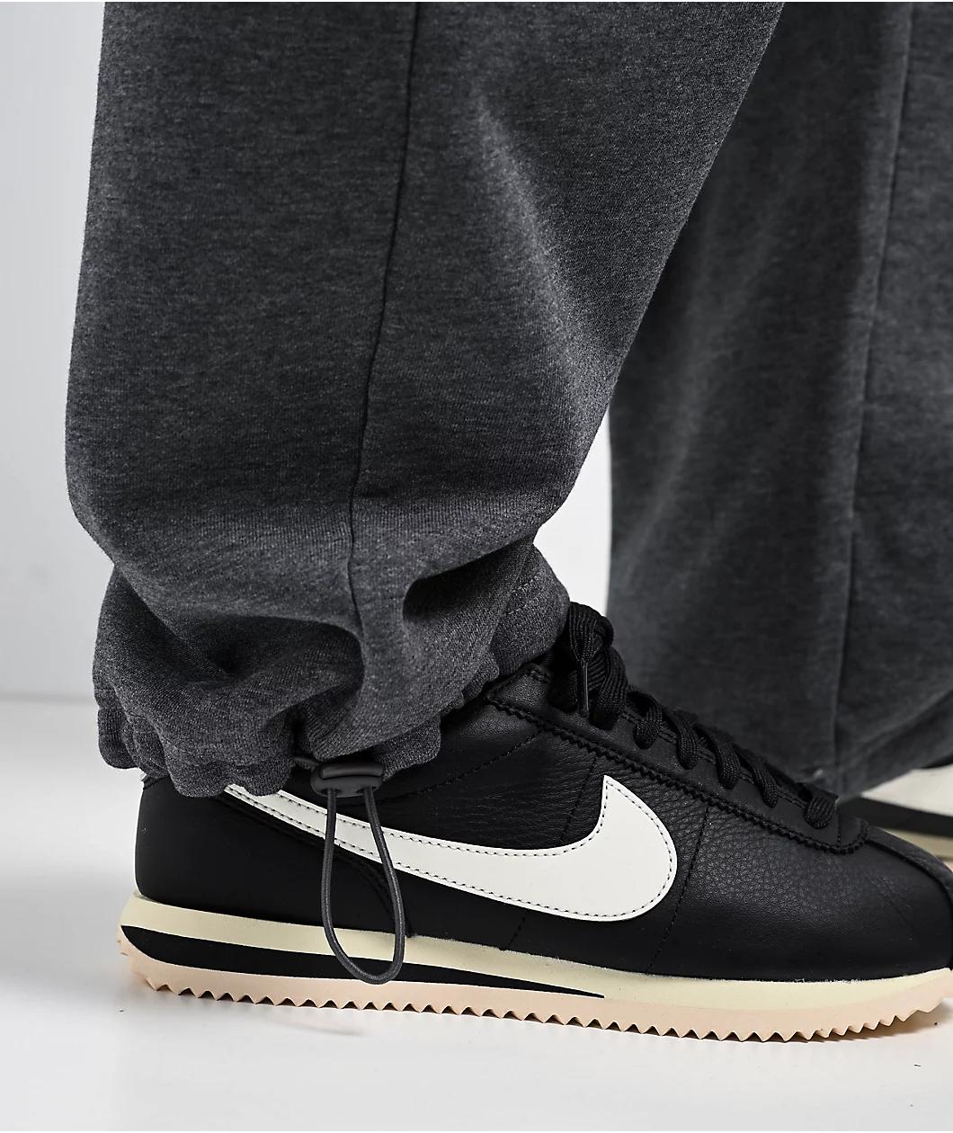 Ninth Hall Fundamentals Koa Heather Grey Cargo Relaxed Sweatpants Product Image