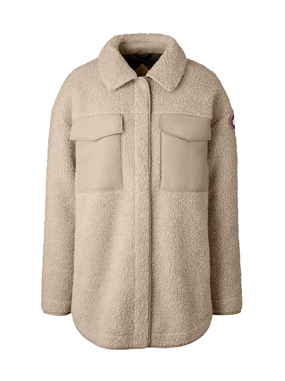 Womens Simcoe Sherpa Shirt Jacket Product Image