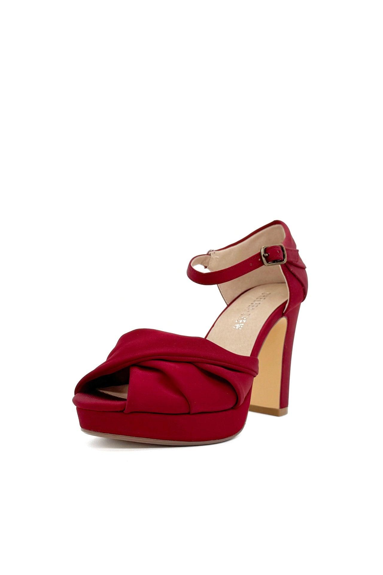 Gloria Satin Heels Product Image