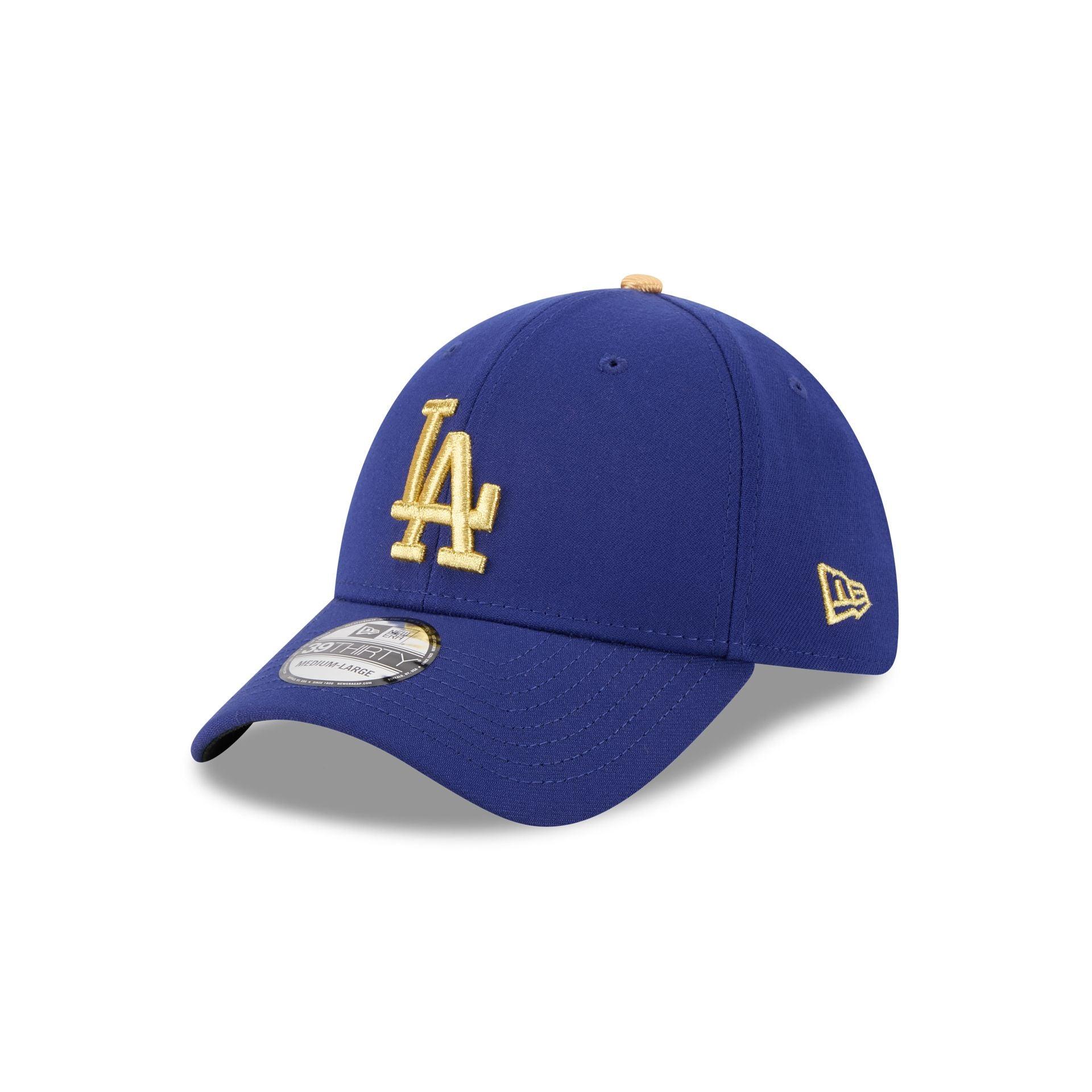Los Angeles Dodgers Gold Collection 39THIRTY Stretch Fit Male Product Image