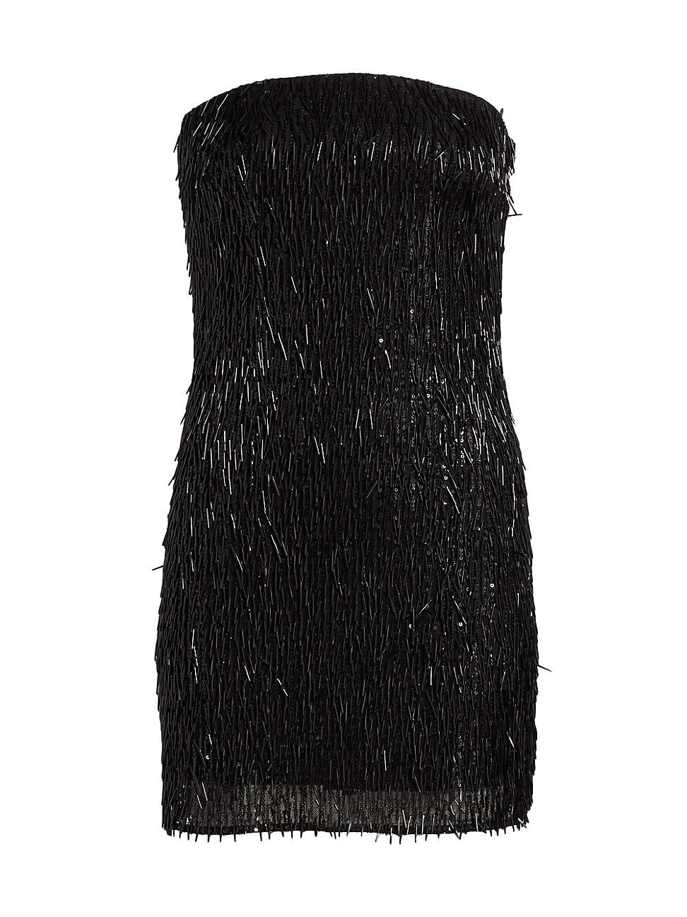 Womens Victaria Strapless Minidress Product Image