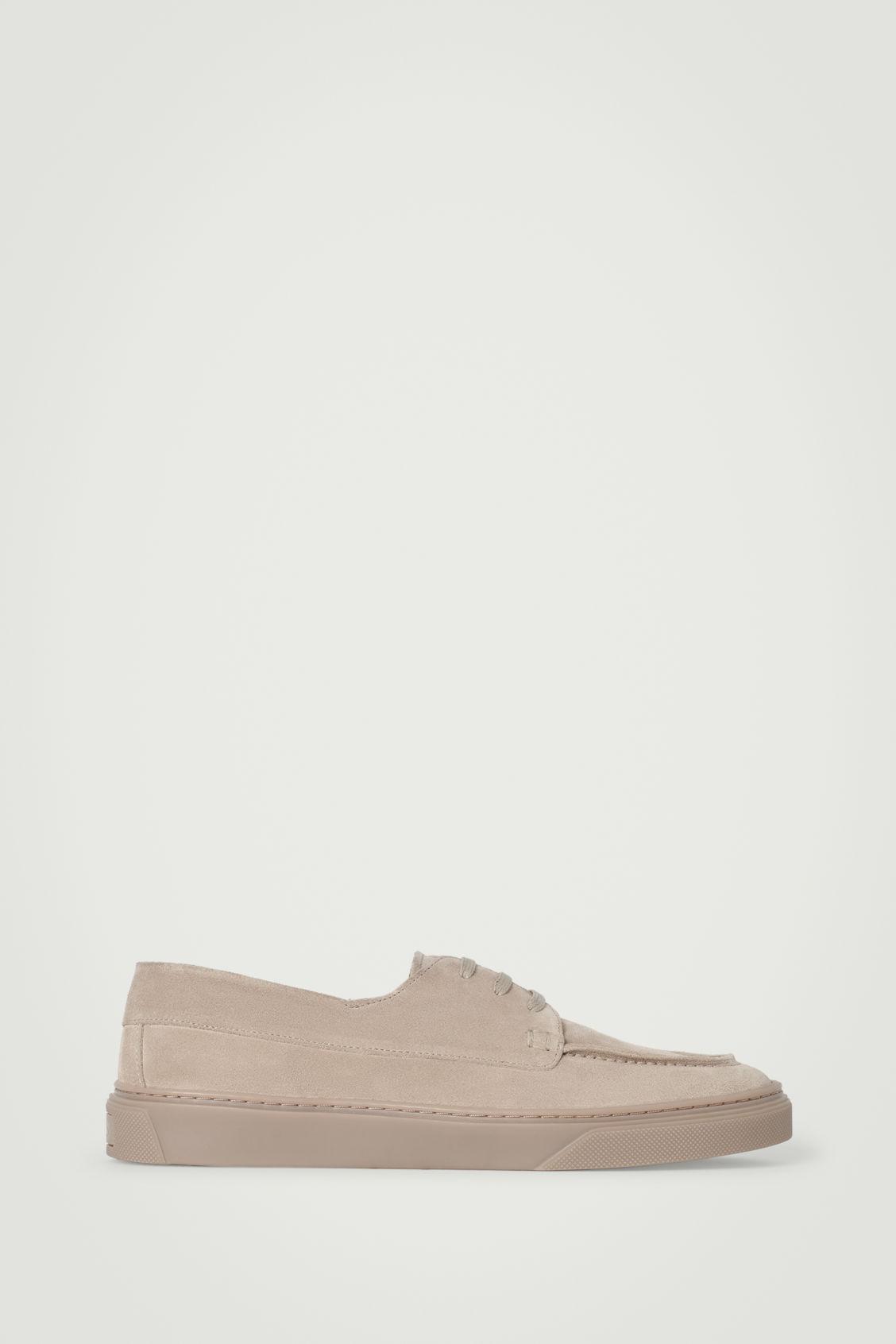 SUEDE TRAINER BOAT SHOES Product Image