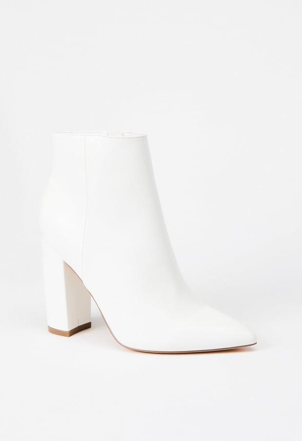 JustFab Margaux Platform Loafer Pump Womens Black/ White Size 8.5 Product Image