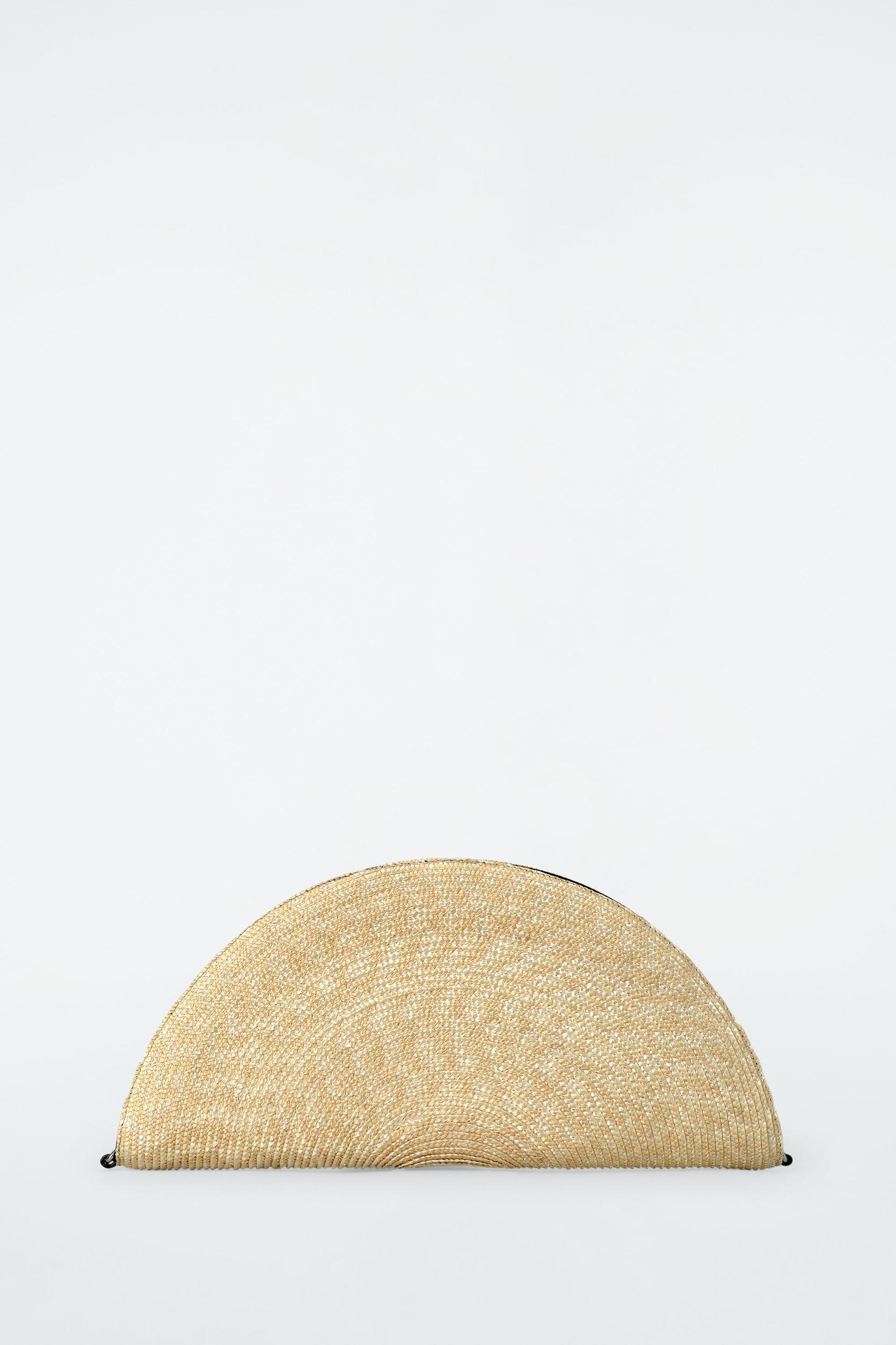 SOLEIL CLUTCH BAG - STRAW Product Image