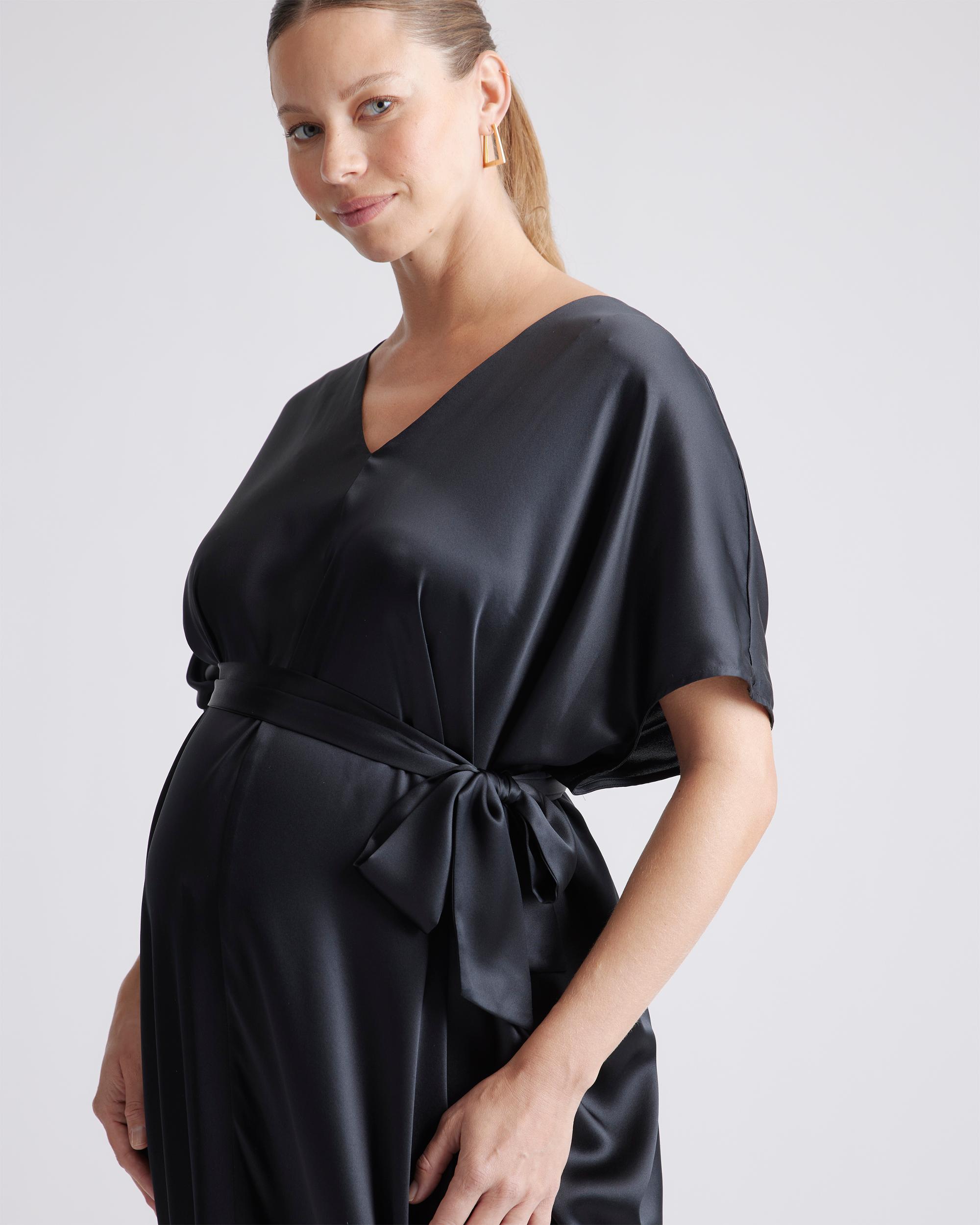 Quince | Women's Maternity Dress Size XS, Silk Product Image