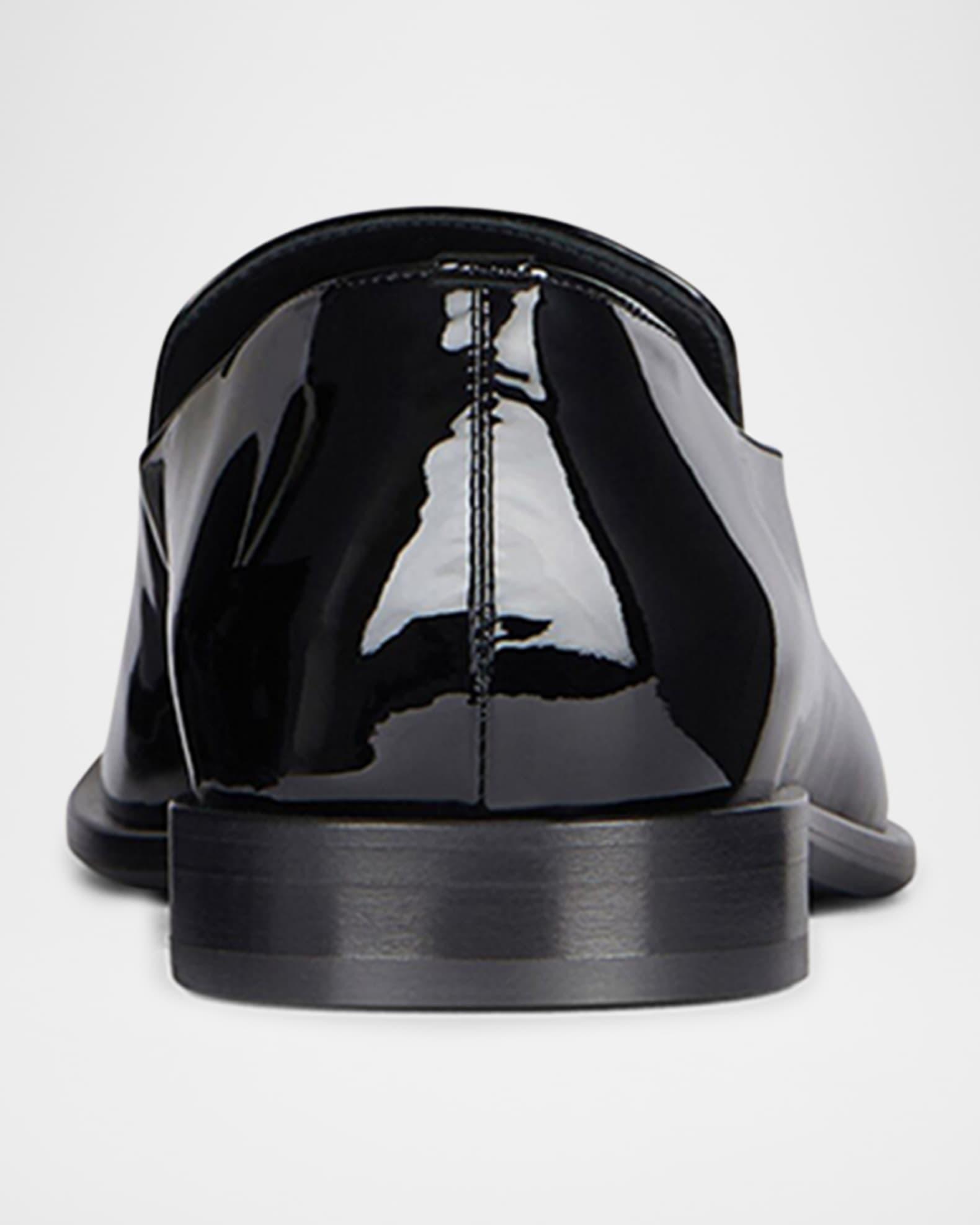 Men's Patent Leather Label Loafers Product Image