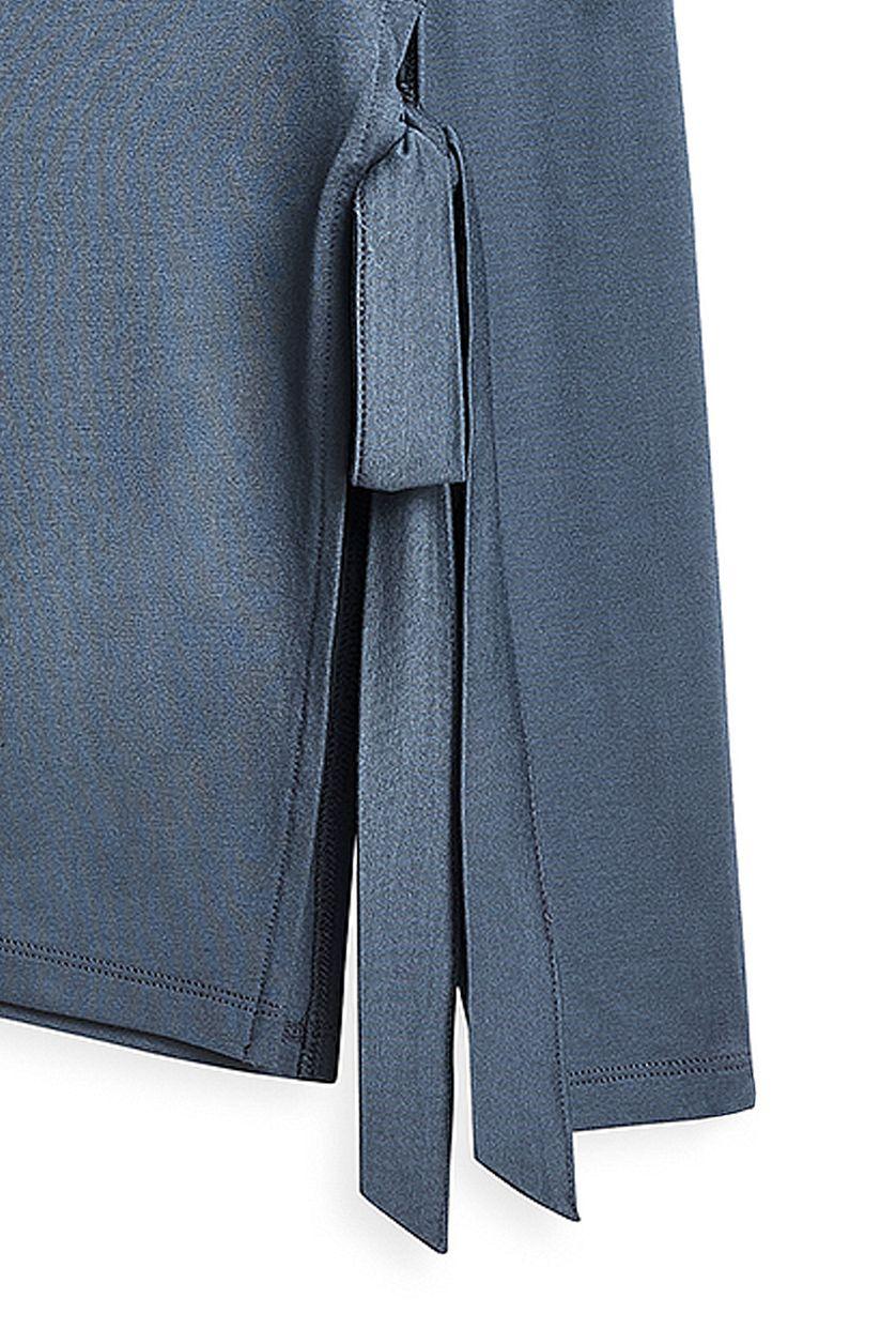 Soft Line Tie Side Top Offwhite Product Image