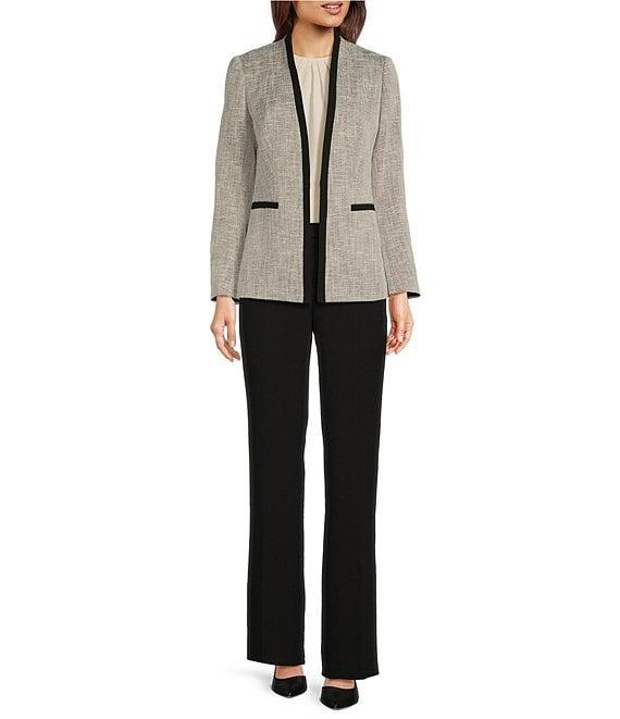 Anne Klein Stretch Wide Leg Pull-On Pants Product Image