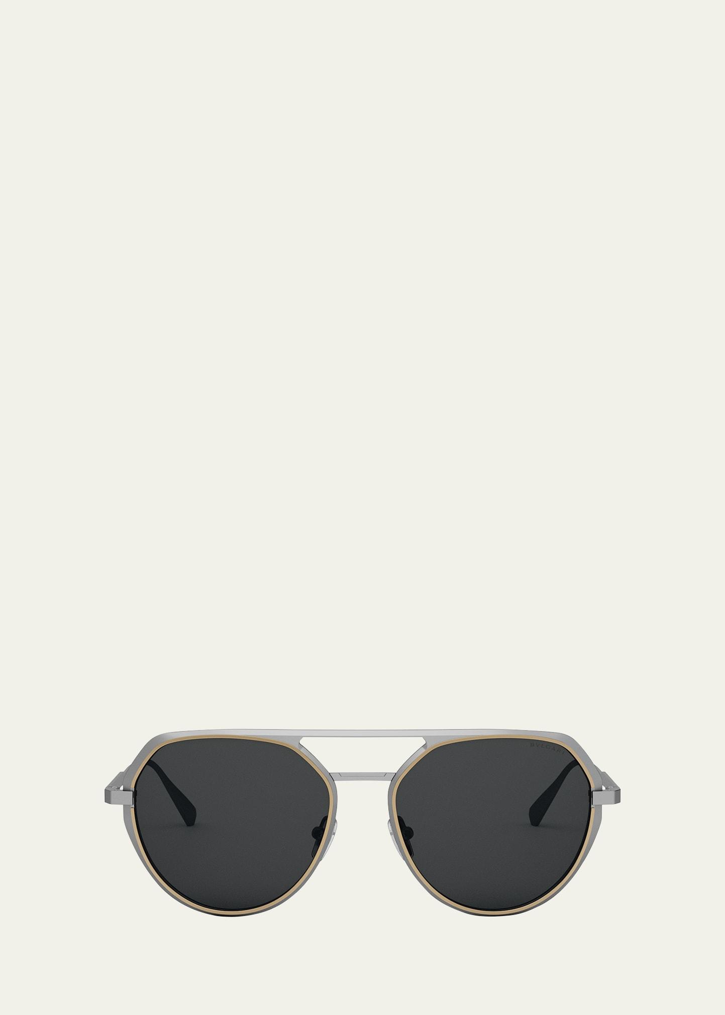 Mens Octo 56MM Geometric Sunglasses Product Image
