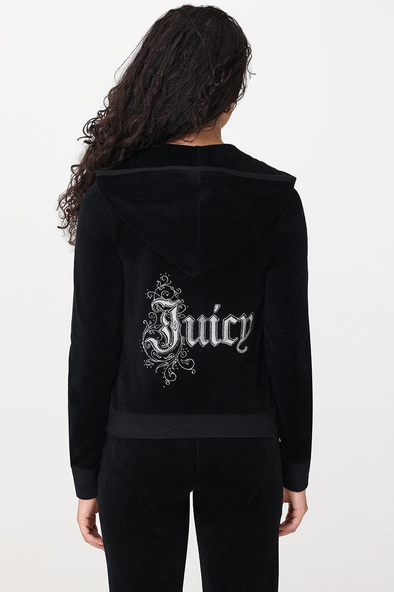 Monogram Heritage Cotton Velour Hoodie Product Image