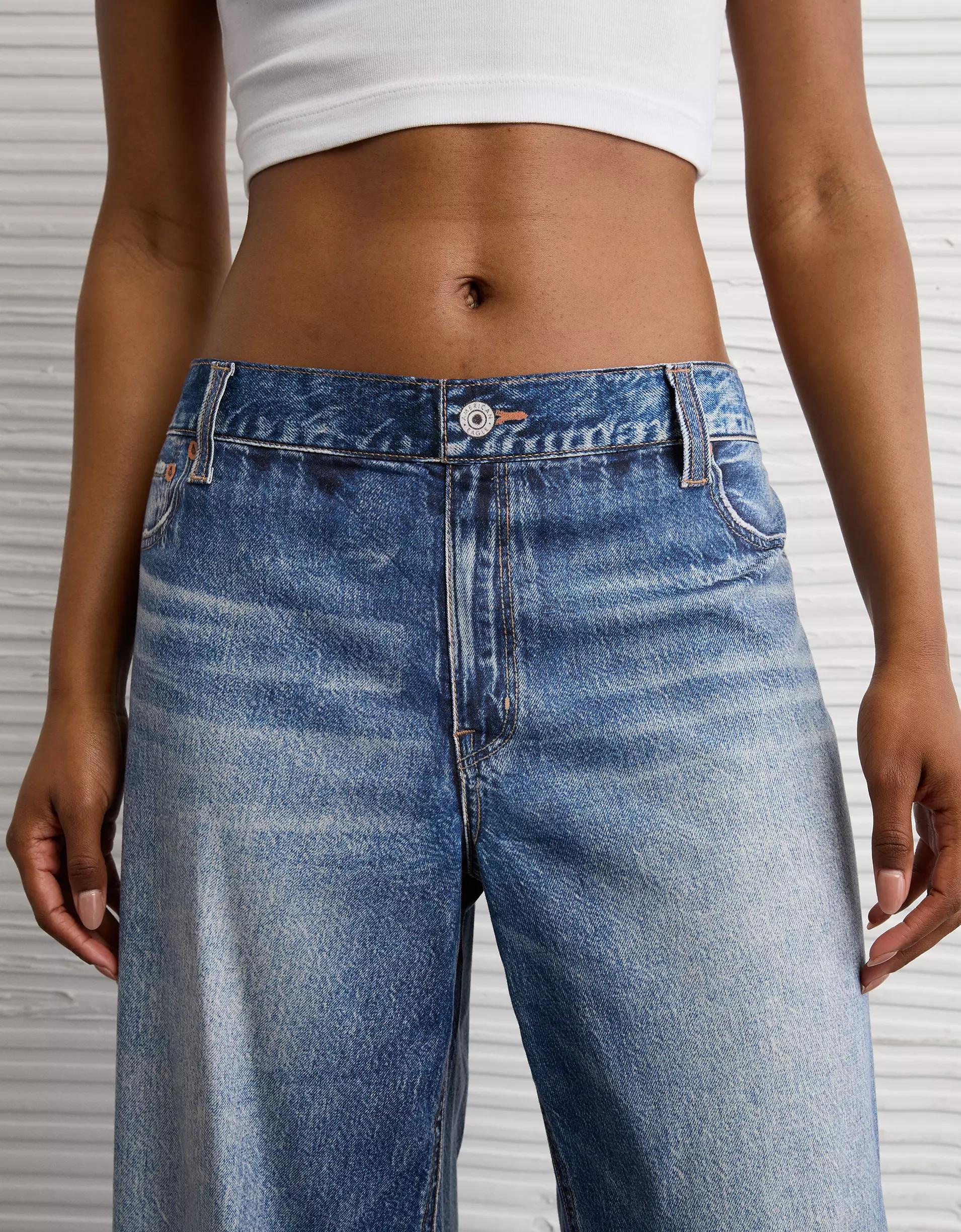 AE DBL Take Super Mid-Rise Baggy Wide-Leg Pant Product Image