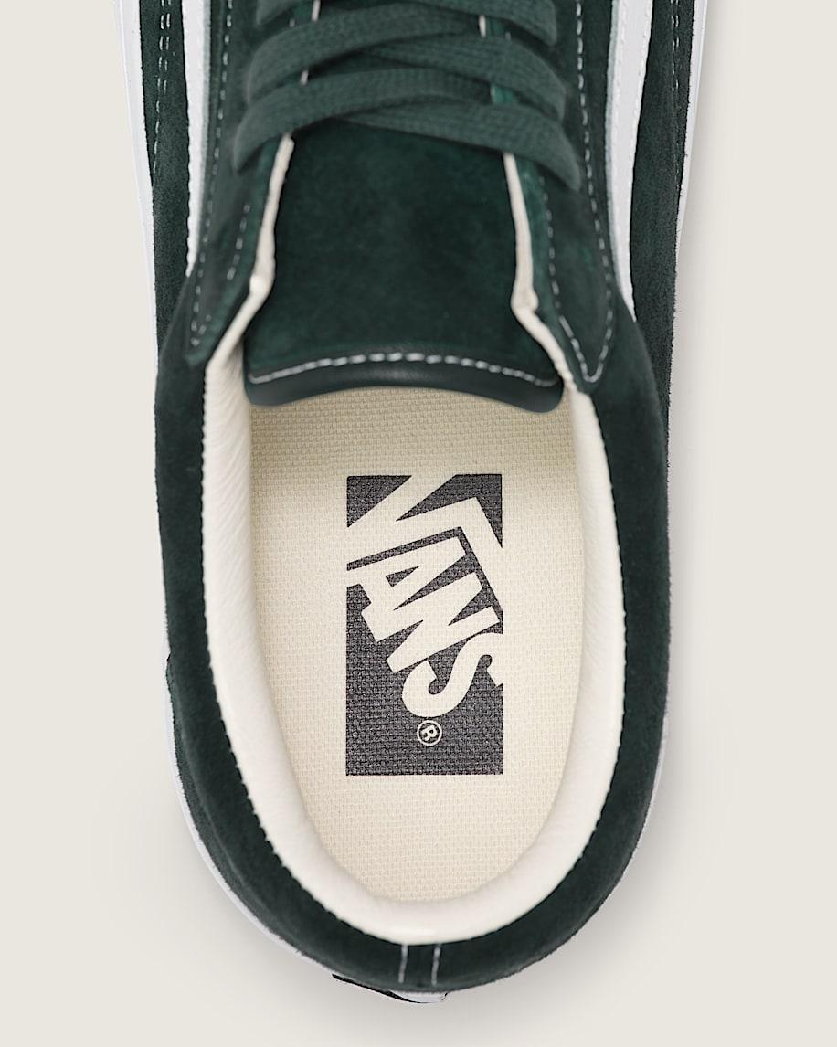 Premium Old Skool Suede Shoe in Scarab Green| Vans US Product Image