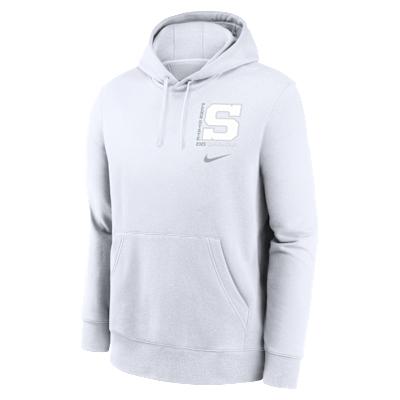 Penn State 2025 White Out Club Nike Mens College Pullover Hoodie | NKDK10APSN-6XH Product Image