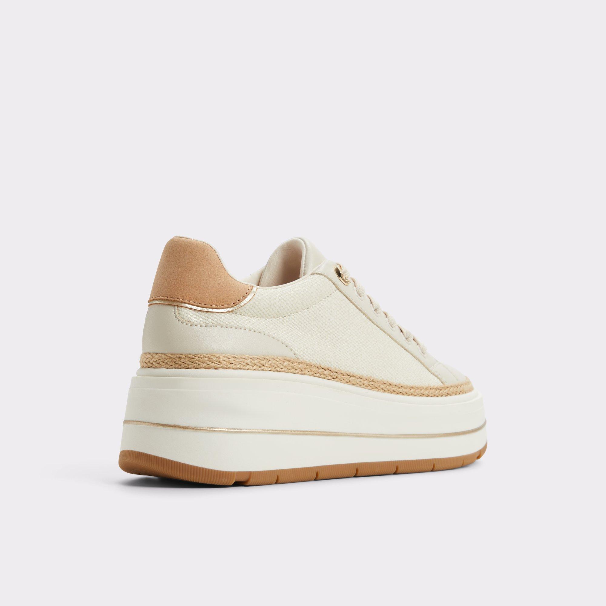 Garelia Cream Women's Platform and wedge sneakers | ALDO US Product Image