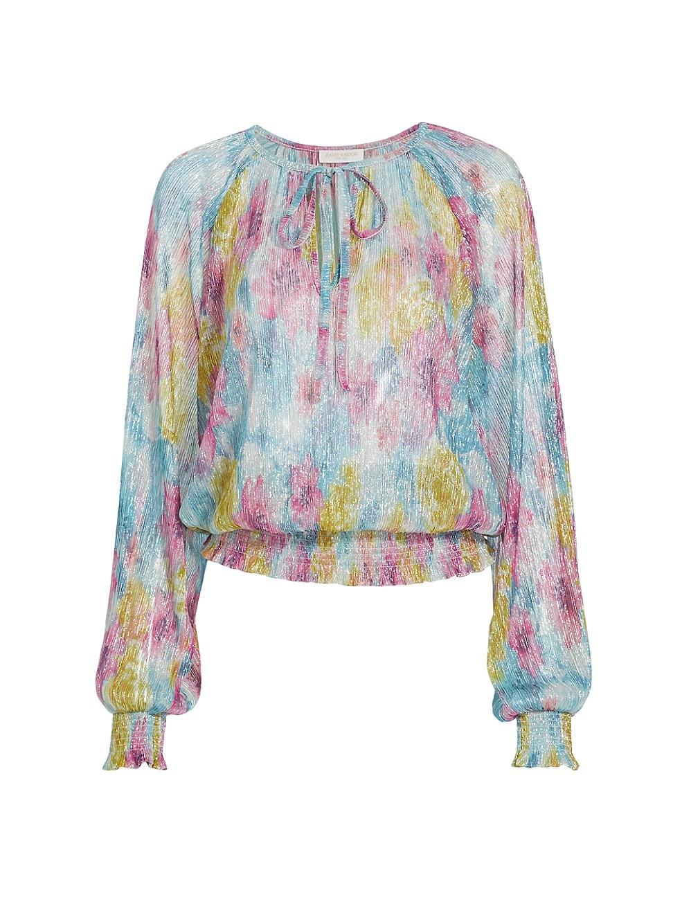 Womens Hawkins Watercolor Blouse Product Image