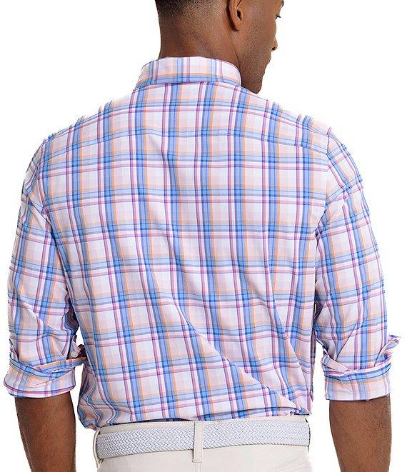 Southern Tide Performance Stretch Intercoastal Gaspee Plaid Long Sleeve Woven Shirt Product Image
