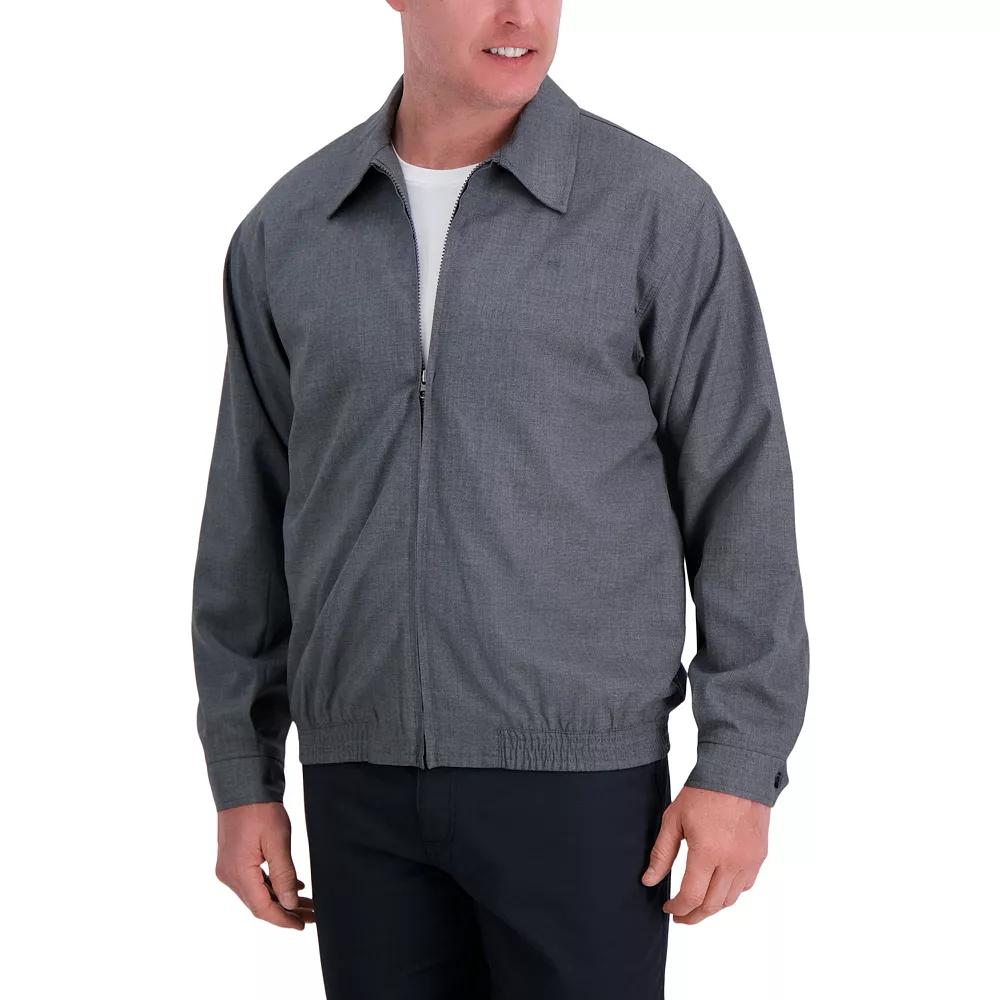 Men's Haggar® Herrington Straight-Fit Sharkskin Jacket,  Product Image