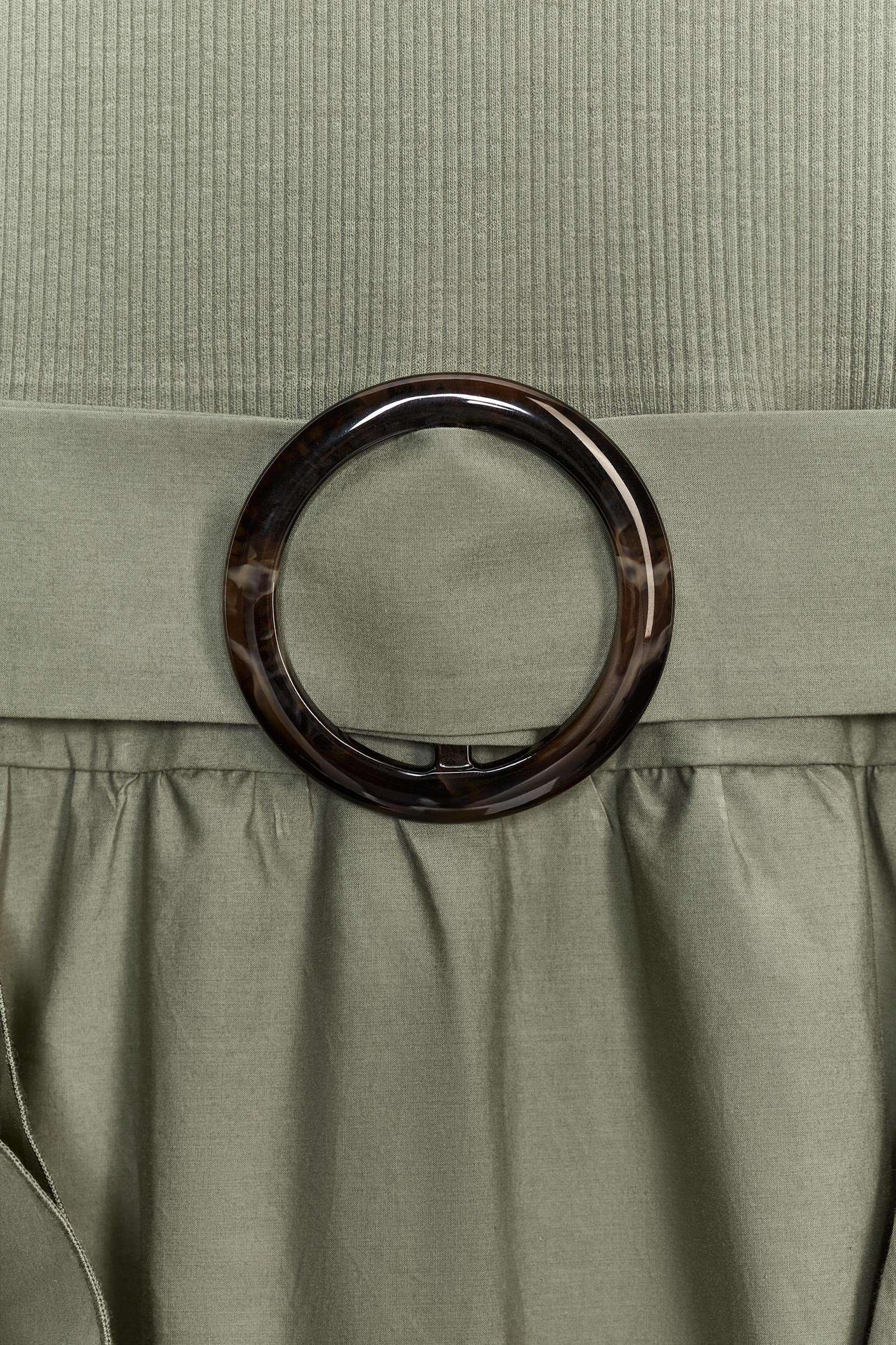 BELTED COMBINATION DRESS Product Image